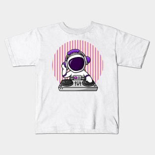 Space DJ Graphic Tee! Kids T-Shirt